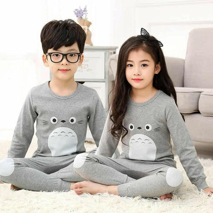 Grey Penguin Printed Kids Wear